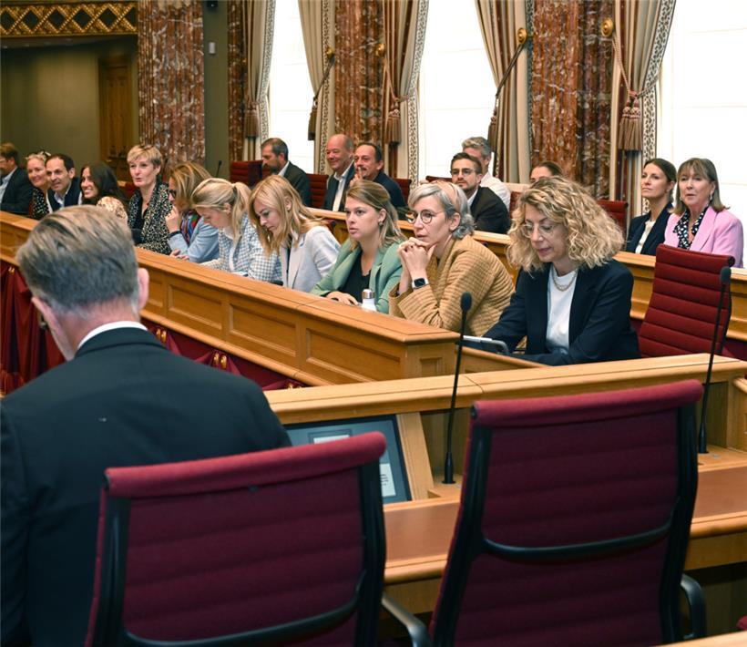 Volles Haus in der Chamber: Im Plenarsaal blieben bei der Caritas-Ausschusssitzung fast keine Plätze leer
