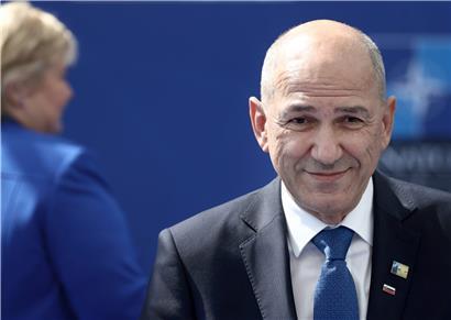 Vom Vorzeigeland zum Störfall? Premier Janez Jansa sorgt für skeptische Blicke auf Slowenien.
