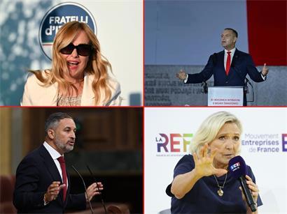 Von Meloni bis Le Pen und von Spanien bis Polen: Die Rechten wollen 2027 zu ihrem Jahr machen