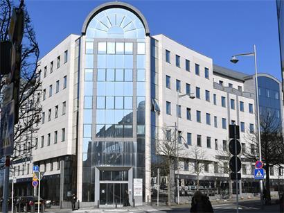 Von diesem Gebäude im Bahnhofsviertel tätigte die Gazprombank jahrelang ihre Geschäfte