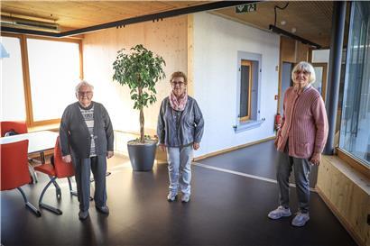 Von heute auf morgen „vulnérable“: Charlotte Leider, Nicole Wolff und Margot Matiz (v.l.n.r.)
