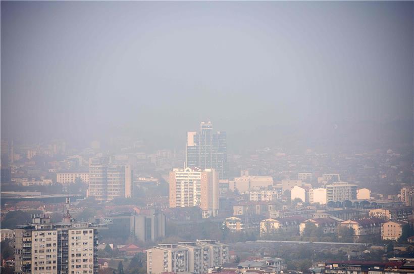 Vor allem die nordmazedonische Hauptstadt Skopje führt regelmäßig die Liste der europäischen Städte mit der größten Luftverschmutzung an
