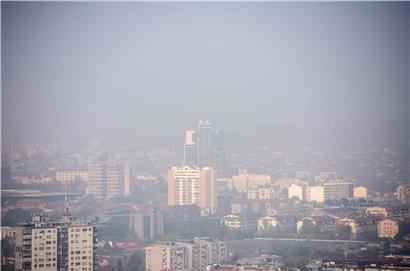 Vor allem die nordmazedonische Hauptstadt Skopje führt regelmäßig die Liste der europäischen Städte mit der größten Luftverschmutzung an
