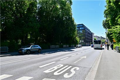 Vor allem eine Sperrung der Avenue de la Porte Neuve soll für die Stadt Luxemburg – trotz Aktionstag – nicht infrage kommen
