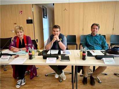 Vor dem Kollaps? Schöffenrat Dippach mit Bürgermeisterin Manon Bei-Roller, dem Ersten Schöffen Lux Emering und Zweiten Schöffen Philippe Meyers.
