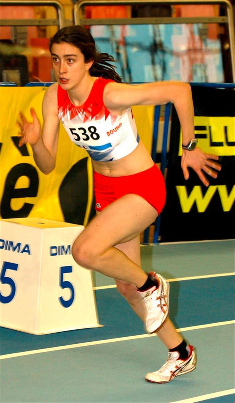 Vor ihrer Radsportkarriere sammelte Christine Majerus Meistertitel über 400 m und 800 m
