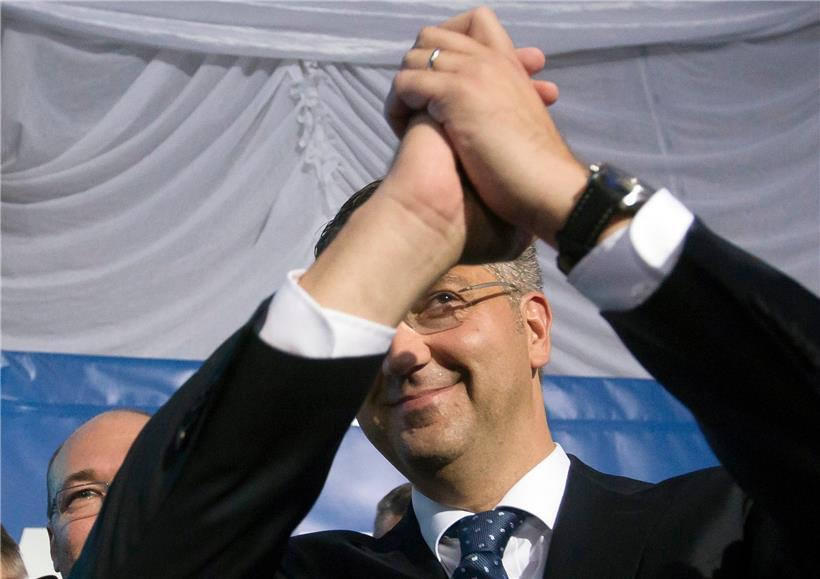 Vor vier Jahren konnte sich Andrej Plenkovic noch über einen Wahlsieg freuen
