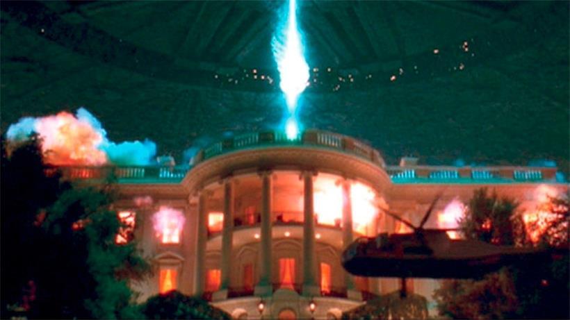 Vorbild? In „Independence Day“ werden Ikonen zertrümmert.
