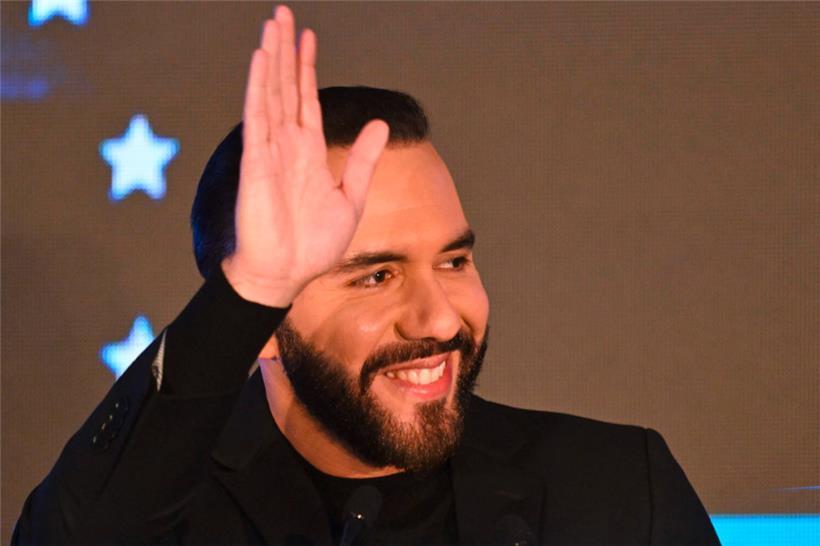 Vorbild Nayib Bukele, El Salvadors „cooler Diktator“, am 19. März
