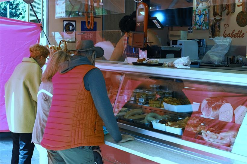 Vorsichtshalber beim Metzger etwas einkaufen. Wer weiß schon, was die Politiker ...