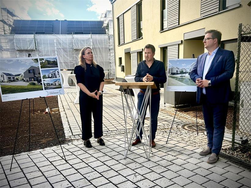 Vorstellung des ersten Bauabschnittes „An der Schmëtt“