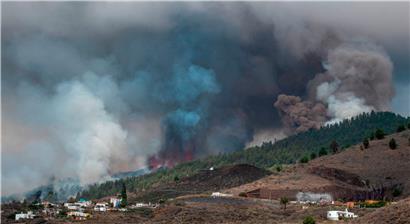 Vulkanausbruch auf der Kanareninsel La Palma: Die Gebirgskette Cumbre Vieja ist Schauplatz des gefährlichen Naturspektakels
