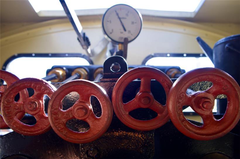 Während der Fahrt wird gedreht, gekurbelt, geschaufelt