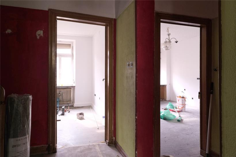 Während der Renovierung: Bewohner, Geschäftsleute und kommunale Dienste haben Ha...