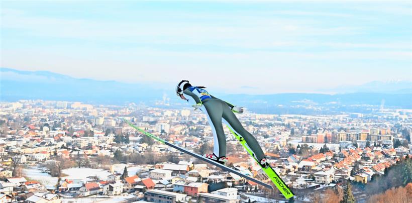 Während die ganze Aufmerksamkeit aktuell auf den männlichen Springern bei der Vierschanzentournee liegt, treten die Frauen um Tamara Mesikova (Slowakei) abseits bei einem kleineren Silvester-Turnier
