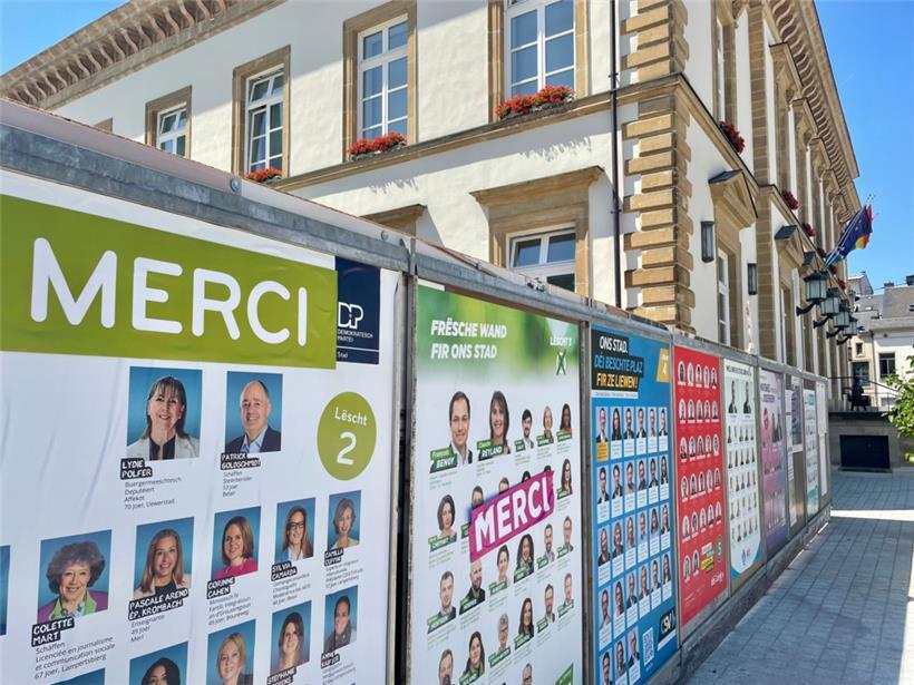 Während sich die einen nach dem Urnengang bedanken, verzichten andere Parteien darauf
