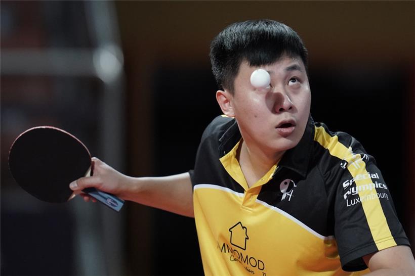Wang Xu (Howald) ist derzeit in Form
