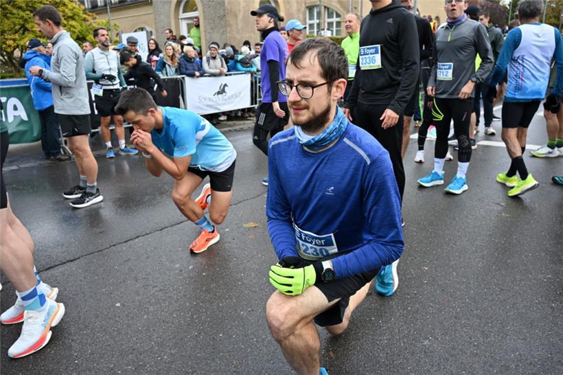 Warmmachen gehört vor dem Start dazu