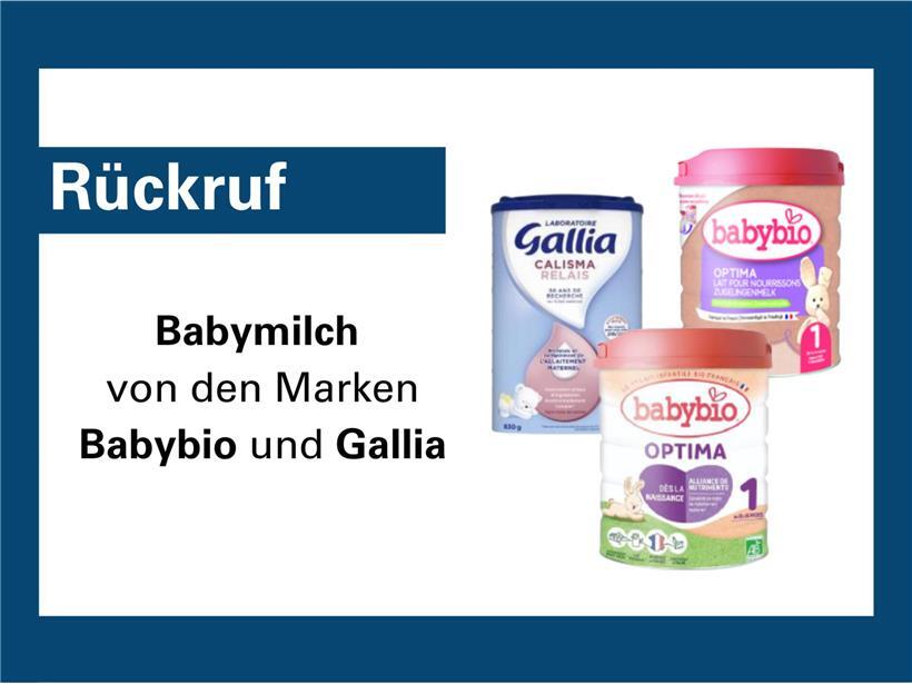 Warnstufe Orange: Das Gesundheitsministerium ruft erneut Babymilch zurück