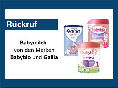 Warnstufe Orange: Das Gesundheitsministerium ruft erneut Babymilch zurück
