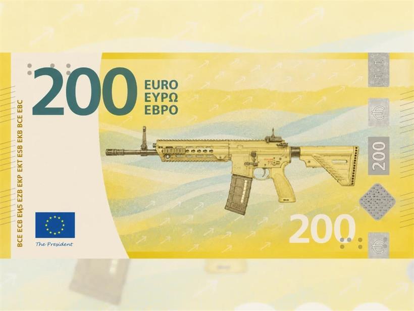 Luxemburger Verteidigungsabteilung veröffentlicht KI-Banknoten mit Militärausrüstung