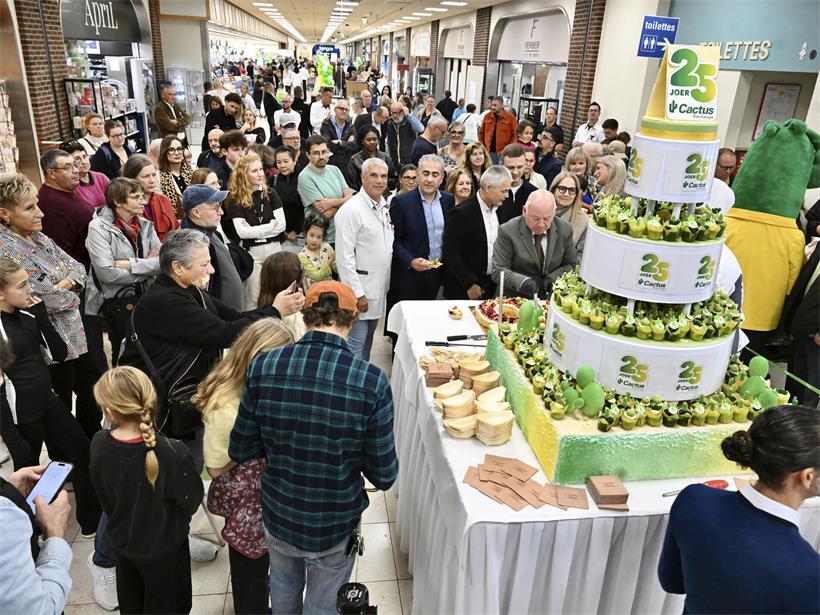 Cactus Bascharage: 25 Jahre und eine Geschichte, die verbindet.
