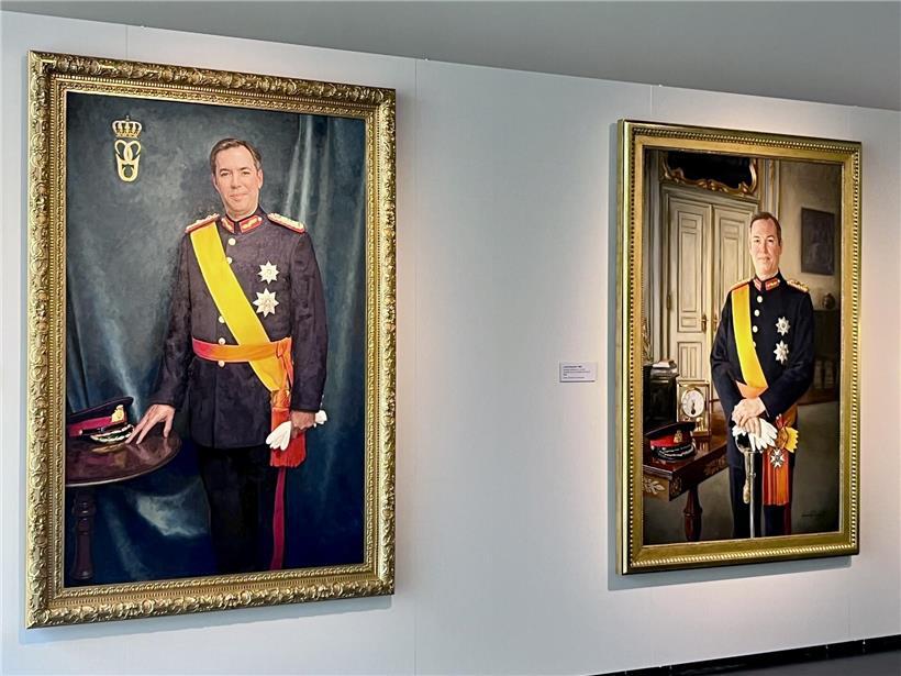 Hof präsentiert neue Porträts des großherzoglichen Paars im „Nationalmusée“