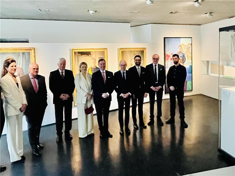 Hof präsentiert neue Porträts des großherzoglichen Paars im „Nationalmusée“