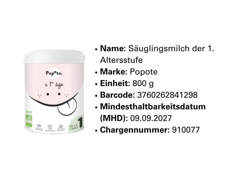 Neue Rückrufe bei Babymilch: Zahl der betroffenen Produkte steigt auf 35