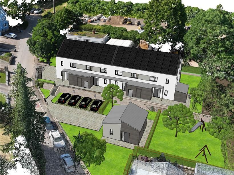 Sozialer Wohnraum: Gemeinde baut vier Einfamilienhäuser – und ein Tiny House