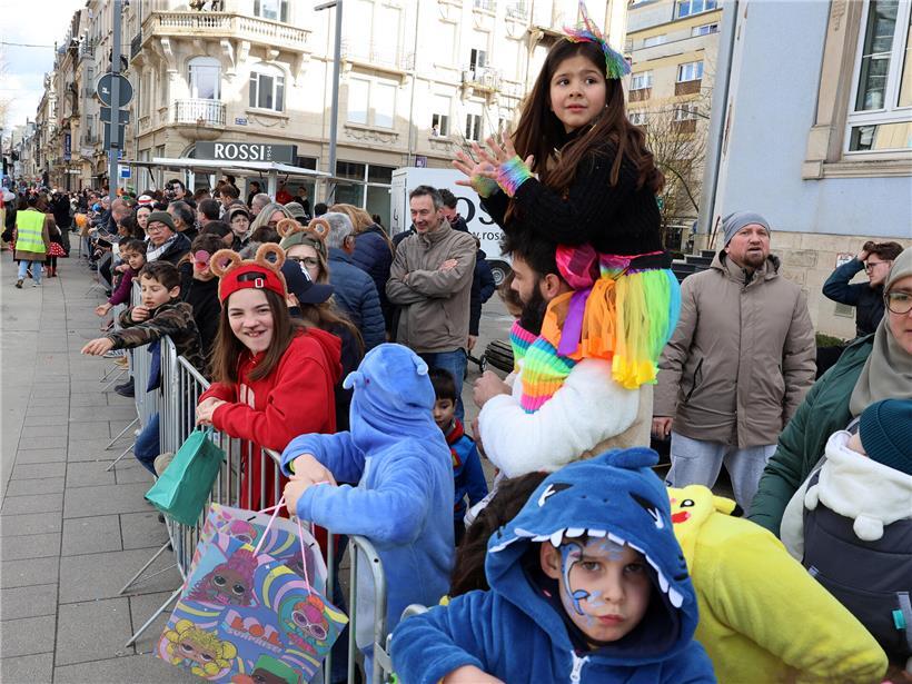 Sonne und eine Tonne Süßes bei „Escher Cavalcade“ am Sonntag
