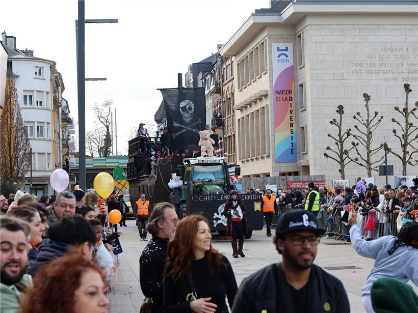 Sonne und eine Tonne Süßes bei „Escher Cavalcade“ am Sonntag