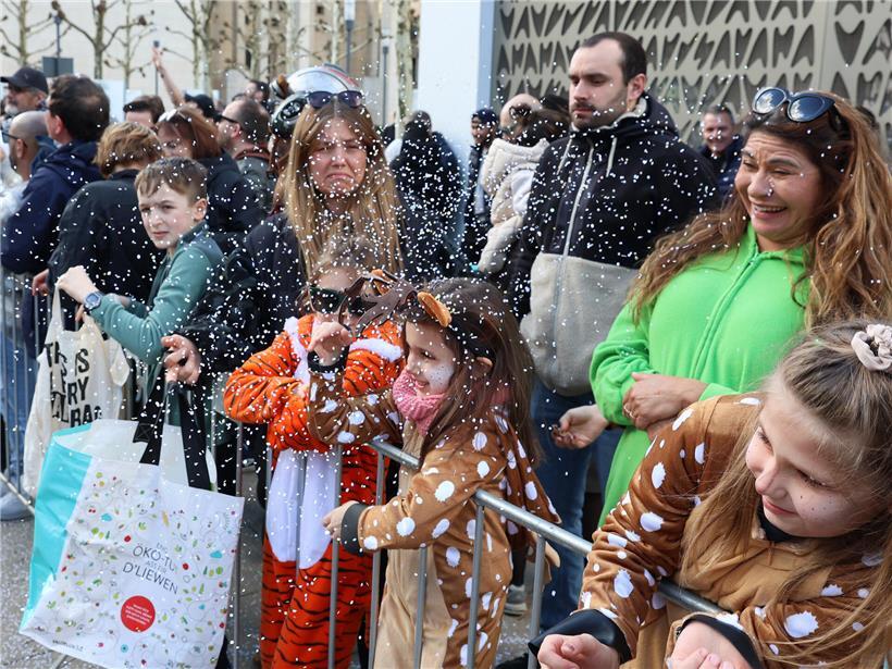 Sonne und eine Tonne Süßes bei „Escher Cavalcade“ am Sonntag