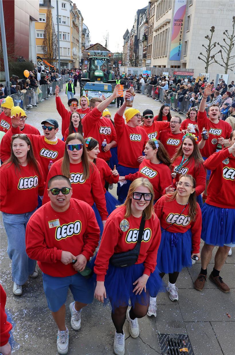 Sonne und eine Tonne Süßes bei „Escher Cavalcade“ am Sonntag
