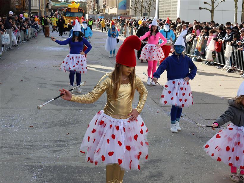 Sonne und eine Tonne Süßes bei „Escher Cavalcade“ am Sonntag