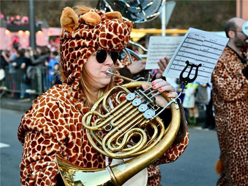Mit Blick auf das Schloss: Tausende feiern bei der Nachtkavalkade in Clerf