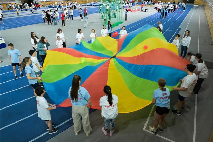 Beim Young Athletes Day standen Spaß und Freude im Mittelpunkt