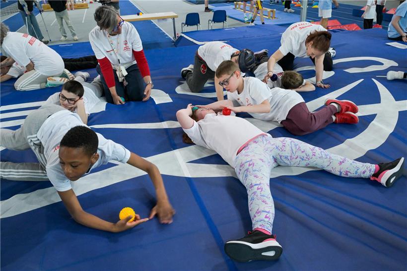 Beim Young Athletes Day standen Spaß und Freude im Mittelpunkt