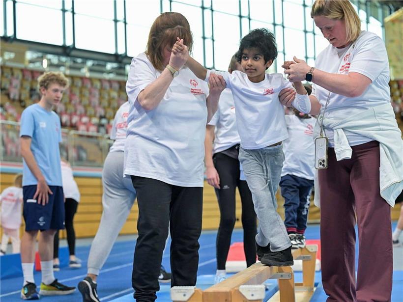 Beim Young Athletes Day standen Spaß und Freude im Mittelpunkt