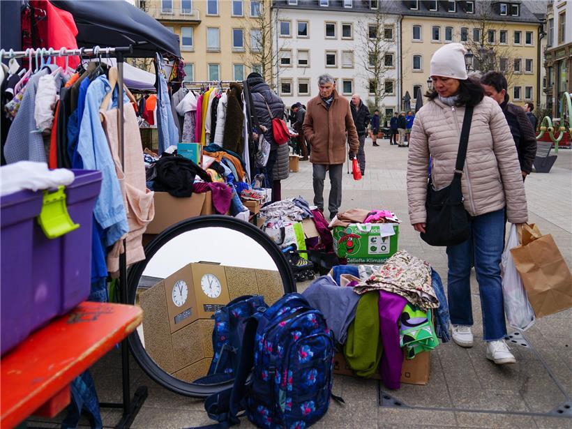 Schätze suchen auf dem ersten „Vide-grenier“ der Saison am Sonntag