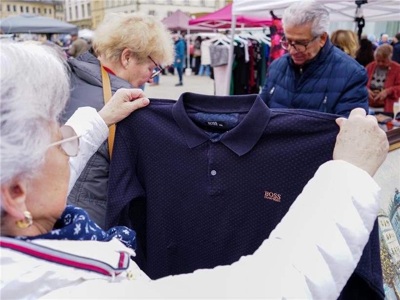 Schätze suchen auf dem ersten „Vide-grenier“ der Saison am Sonntag