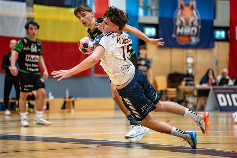 Schweizer Handballer jubeln beim 38. Youth Cup