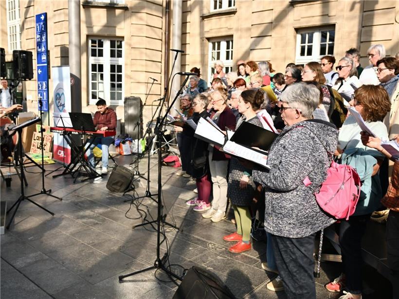 Zahlreiche Menschen demonstrieren bei „Marche pour la Terre“