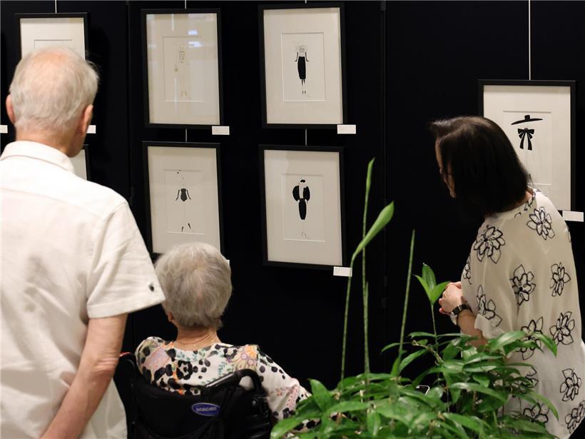 Mode-Illustrator Olaf Borchard inspiriert Seniorinnen zu eigenen „Miss Woiwer“-Kreationen