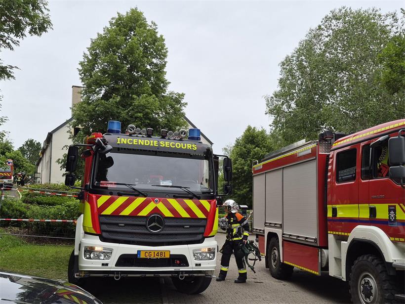 Sports hall in Lultzhausen at risk of collapse after fire