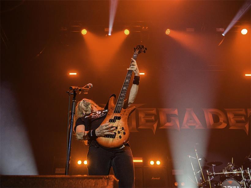 Megadeth bringen die Rockhal zum Beben