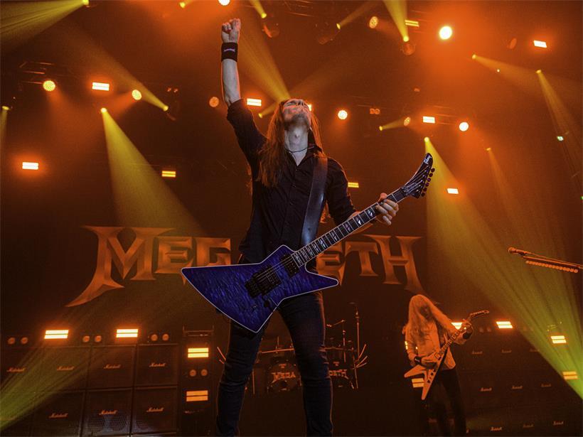 Megadeth bringen die Rockhal zum Beben