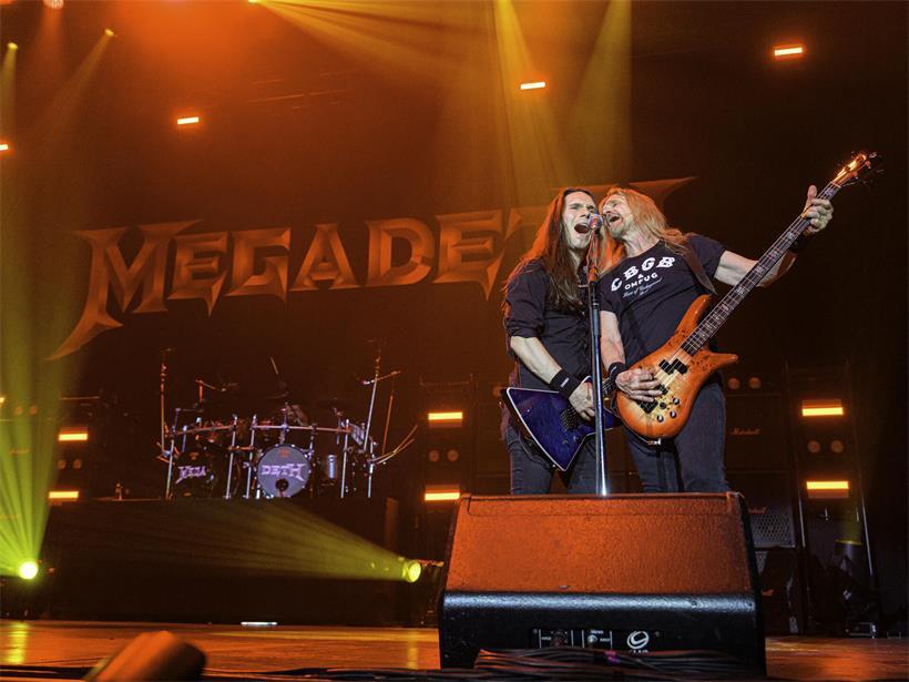 Megadeth bringen die Rockhal zum Beben