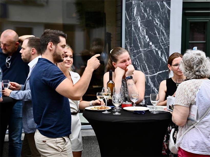 Volles Haus in der Tageblatt-Pop-up-Redaktion