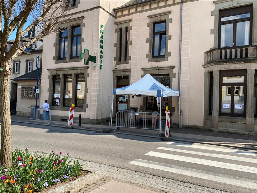 Wegen der Corona-Krise ist der Verkaufsraum derzeit geschlossen
